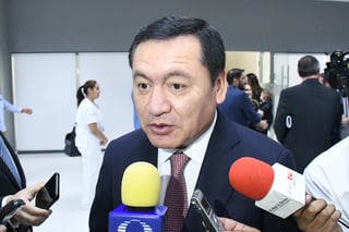 Miguel Ángel Osorio Chong criticó la estrategia de “abrazos, no balazos” del presidente de México, Andrés Manuel López Obrador. (FERNANDO COMPEÁN)