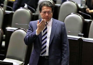 El pasado viernes, Mario Delgado aseguró que se busca resarcir el 'error' de haber disminuido el salario de los senadores al aprobar el Presupuesto de Egresos de la Federación para el ejercicio fiscal 2020. (EL UNIVERSAL)
