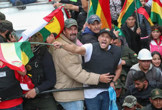 Han emergido nuevos líderes políticos de las protestas y su irrupción ha configura un nuevo escenario político en Bolivia. (ARCHIVO)

