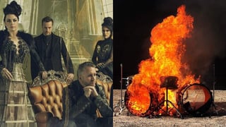 La banda estadounidense de rock Evanescence recreará el momento en el que su batería fue quemada durante el Knotfest México 2019 para su próximo video musical The chain. (ESPECAIL/INSTAGRAM).