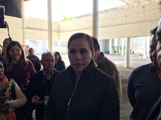 La alcaldesa de Gómez Palacio advirtió que el contrato colectivo de trabajo en el Sideapa es 'excesivo'. (FABIOLA P. CANEDO/EL SIGLO DE TORREÓN)