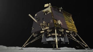 La NASA confirmó este martes el hallazgo, por parte de un aficionado indio, de los restos del módulo espacial Chandrayaan-2 de la India. (ARCHIVO)