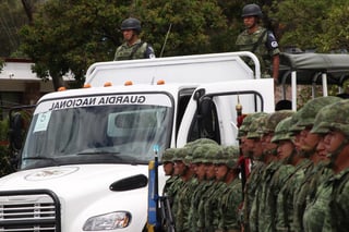 Pobladores y autodefensas de la Unión de Pueblos y Organizaciones del Estado de Guerrero (Upoeg) mantienen retenidos a 15 soldados de la Guardia Nacional (GN) en el municipio de Tecoanapa, en la Costa Chica de Guerrero. (ARCHIVO)