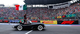 Un rotundo éxito fue el Gran Premio de México, celebrado en el Autódromo Hermanos Rodríguez. (NOTIMEX)