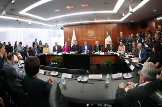 La fracción del Partido Acción Nacional (PAN) en el Senado de la República urgió a que se presente toda la información sobre los cambios que podrían aceptarse en el nuevo Tratado de Libre Comercio entre México, Estados Unidos y Canadá. (TWITTER)