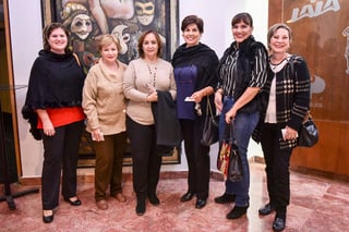 'Güera', María Luisa, Coco, Martha, Elda y Blanca.