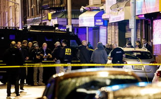 Decenas de policías de Nueva York y Nueva Jersey de diferentes departamentos respondieron al incidente. (EFE) 