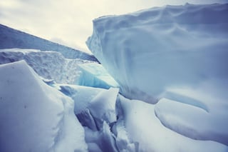 El mayor glaciar de la cadena montañosa de las Dolomitas, en el pico de la Marmolada, desaparecerá en unos 25 o 30 años e incluso antes si la temperatura sigue aumentando. (ARCHIVO) 