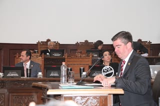 Durante la comparecencia, el titular de la Comisión, Hugo Martínez, indicó que en este año se han emitido 61 recomendaciones.