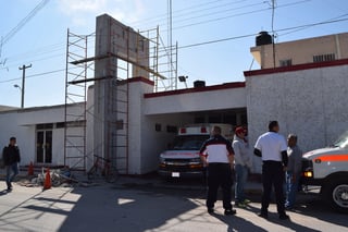 Con aportaciones de los integrantes del patronato se realizan las mejoras al edificio de Cruz Roja. (EL SIGLO DE TORREÓN / MARY VÁZQUEZ) 