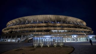 Luego de tres años de construcción, el Estadio Olímpico para Tokio 2020 fue inaugurado. (ARCHIVO)
