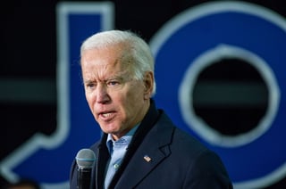 Biden lidera las encuestas para alzarse con la candidatura demócrata. (ARCHIVO) 