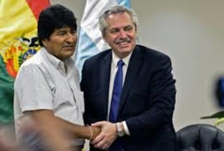 Morales llegó al Aeropuerto Internacional de Ezeiza (Buenos Aires) el pasado 12 de diciembre y cursó la solicitud. (CORTESÍA) 