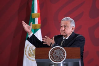 Dijo que en términos reales, su antecesor Enrique Peña Nieto fue el que más se endeudó, al dejar un déficit de 10 billones 600 mil millones de pesos. (ARCHIVO)