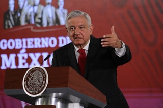 El presidente López Obrador dijo que 'el compromiso es actuar, (pues) asumimos nuestra responsabilidad y vamos a empezar por actuar ante el problema de manera integral'. (ARCHIVO)