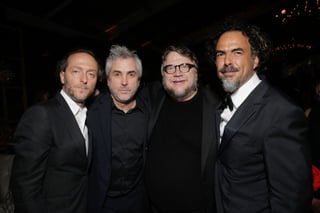 Orgullo. Emmanuel Lubezki, Alfonso Cuarón, Guillermo del Toro y Alejandro González Iñárritu, son los más consolidados. (ESPECIAL) 