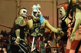 Psycho Clown y Pagano, triunfadores en el Madison Square Garden, de Nueva York, protagonizarán la lucha estelar de esta noche. (ARCHIVO)
