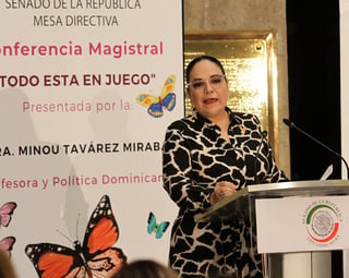 La presidenta del Senado de la República, Mónica Fernández Balboa, aseguró que México 'mantendrá inalterable' su política de asilo a cualquier perseguido político, pese al conflicto diplomático que mantiene con Bolivia, por haberle dado asilo a su ex presidente Evo Morales. (ARCHIVO)