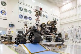La NASA presentó el Mars 2020 Rover, el vehículo explorador que será utilizado en la próxima misión a Marte. (ARCHIVO) 