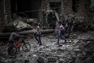 El conflicto militar en Siria inició en 2011 como un levantamiento contra el presidente Bashar al Asad. (ARCHIVO) 