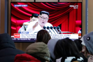 En Año Nuevo, Kim Jong-un envió un mensaje a los militantes del Partido de los Trabajadores. (AP) 