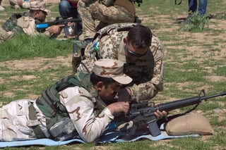 La medida afectará a un pequeño contingente de 30 soldados alemanes desplegados en territorio iraquí, en el marco de la operación contra el Estado Islámico. (ARCHIVO)