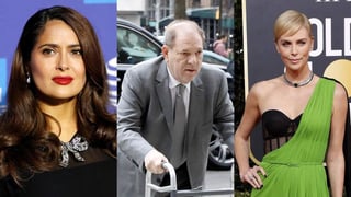 Las actrices Salma Hayek y Charlize Theron fueron nombradas este martes ante los potenciales miembros del jurado que decidirá el devenir del productor Harvey Weinstein en su juicio en Nueva York. (ARCHIVO)