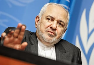 El ministro de Relaciones Exteriores de la República Islámica de Irán, Javad Zarif. (ARCHIVO)