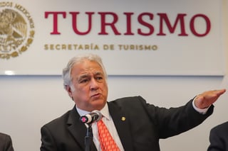 Miguel Torruco Marqués, titular de Turismo, señaló que se dio un incremento del 8.3 por ciento en el número de visitantes. (ARCHIVO) 