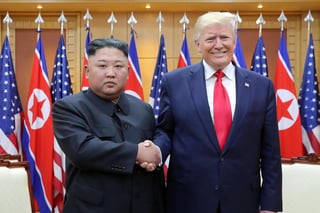 Trump pidió a Seúl que envíe el mensaje a Kim durante una reunión en la Casa Blanca días atrás. (ARCHIVO)