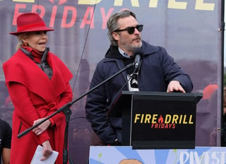 En redes sociales Fire Drill Fridays señaló “¡Incluso el Joker cree en el cambio climático!. Joaquin Phoenix llama a frenar la industria cárnica y láctea por ser la tercera causa de la crisis climática”. (ESPECIAL)