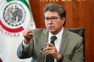 Ricardo Monreal, coordinador de los senadores de Morena, promueve la iniciativa. (ARCHIVO)