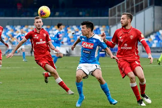 El canterano de Pachuca disputó 75 minutos en el duelo ante Perugia. (EFE)