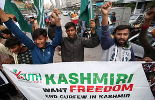 India restableció los servicios de Internet móvil en las ciudades de Jammu y Cachemira, tras las protestas en defensa de su autonomía. (ARCHIVO) 