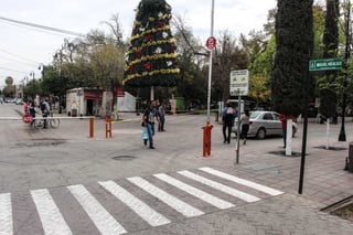 El próximo lunes serán reabiertas a la circulación las calles Allende e Hidalgo en Ciudad Jardín para darle más fluidez al tráfico. (EL SIGLO DE TORREÓN/VIRGINIA HERNÁNDEZ)