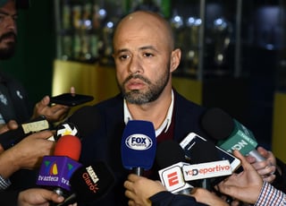 Dante Elizalde, presidente de Santos Laguna, dijo no habrás más incorporaciones para el Clausura 2020. (JESÚS GALINDO)