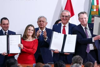 Al momento, tanto México como Estados Unidos han ratificado el acuerdo. (ARCHIVO)