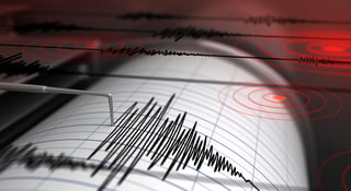 Fue a las 20:07 cuando se presentó el temblor con una profundidad de 8 kilómetros, muy cercano al registrado a las 16:59, a 31 kilómetros al sur sureste de Juchitán, y que fue de 4.3 grados. (ESPECIAL)