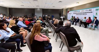Dio inicio el Programa de Capacitación y Competitividad en Turismo de Coahuila en el Centro de Convenciones de Torreón. (ARCHIVO) 