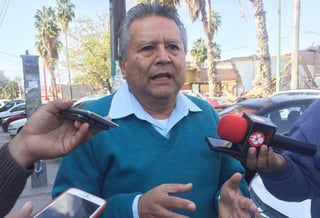 El delegado estatal en funciones de presidente de Morena en Durango, Armando Navarro. (EL SIGLO DE TORREÓN)