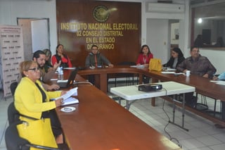 El Instituto Nacional Electoral presentó ayer el Sistema en la sala de sesiones de la 02 Junta Distrital Ejecutiva del Estado. (EL SIGLO DE TORREÓN/ANGÉLICA SANDOVAL)