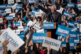 El senador estadounidense Bernie Sanders lidera la intención de voto para las primarias demócratas en el estado de New Hampshire. (ARCHIVO) 