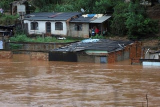 Al menos 36 municipios de Minas Gerais registraron inundaciones o deslizamientos. (ARCHIVO) 