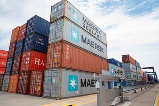 Durante 2019, el valor de las exportaciones de mercancías sumó 461 mil 115 millones de dólares, cifra 2.3% superior a la reportada en el mismo periodo del año anterior, la tasa más baja desde 2016. (ARCHIVO)