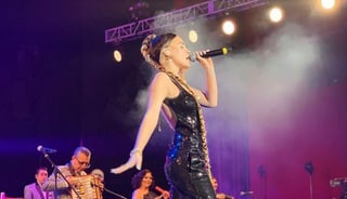 La cantante Belinda fue duramente criticada por recurrir al playback en un concierto que ofreció en The Normal Club, en León, Guanajuato. (INSTAGRAM)
