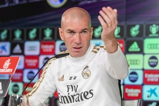 Zidane mostró la mentalidad con la que encaran el partido, sin pensar en lo que está por venir y dando prioridad a la Copa del Rey. (EFE)
