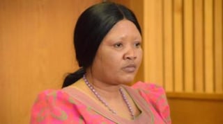 El tribunal superior de Maseru, capital de Lesoto, puso hoy en libertad bajo fianza a la primera dama Maesaiah Thabane, acusada de orquestar el asesinato de la primera mujer de su esposo. (ARCHIVO) 