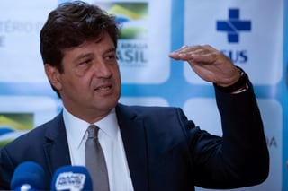 El ministro de Salud, Luiz Henrique Mandetta, afirmó que Brasil será solidario con sus vecinos. (ARCHIVO) 