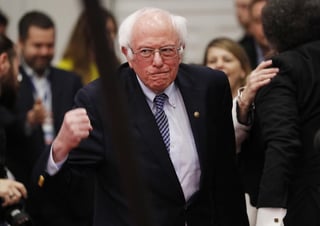 Sanders, de 78 años y que se describe como un socialista demócrata, superó un importante desafío del exalcalde de South Bend. (EFE)