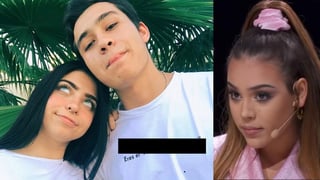Los cantantes compartieron imágenes en sus cuentas personales de Instagram de ellos portando playeras que hacen referencia a la polémica con Danna Paola. (ESPECIAL)